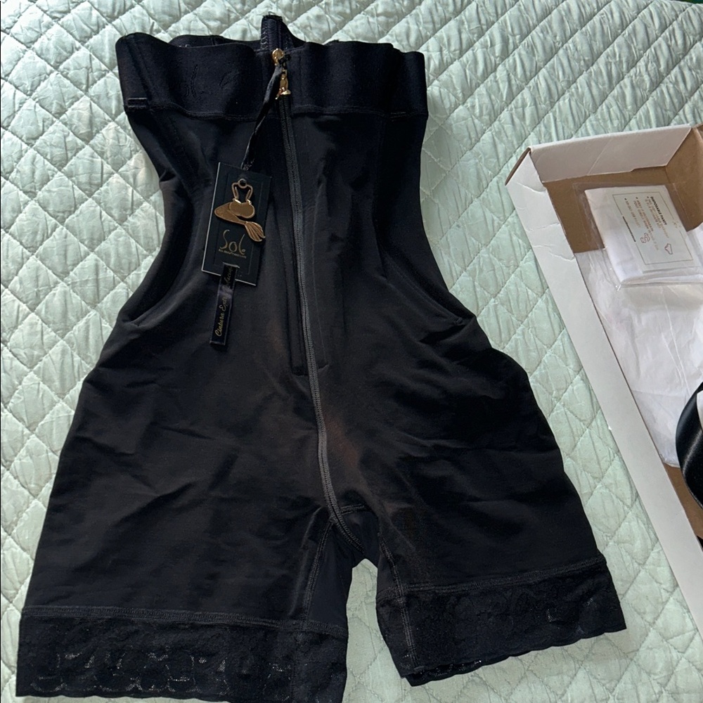 Black Shapewear Bodysuit